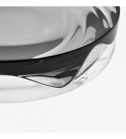 Zaha Hadid Design Serenity 宁静系列造型摆件2件套（限量25件）透明&烟灰色D50cm